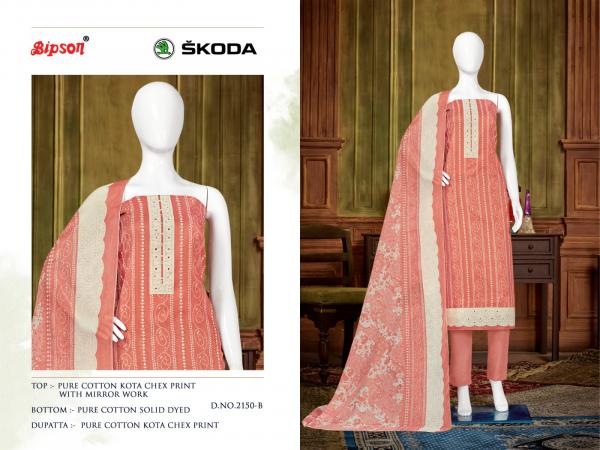 Bipson Skoda 2150 Printed Cotton Dress Material Collection